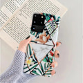 Miniatyrbillede 3 af 7: Samsung Galaxy S20 Ultra - Geometrisk Blomster Etui Svart