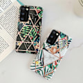 Miniatyrbillede 6 af 6: Samsung Galaxy A41 - Geometrisk Blomster Etui Svart