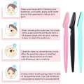 Miniatyrbillede 6 af 8: Øjenbryns trimmer - Eyebrow Razor Rosa