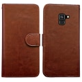 Miniatyrbillede 2 af 10: Samsung Galaxy A8 2018 - PU Læder Pung Etui/Tegnebog Rosa