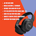 Miniatyrbild 3 av 10: Upplev JBL Tune 720 BT - Trådlösa Hörlurar med Pure Bass och Svart