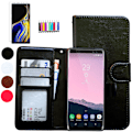 Pikkukuva 1 / 10: Suojaa Note 9 -puhelimellasi nahkakoteloilla! Svart