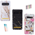 Pikkukuva 1 / 8: Samsung Galaxy S10 - Kotelosuoja Marmori / Ruusu Svart