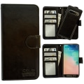 Miniatyrbillede 3 af 3: Komfort & Beskyttelse S10 med Læder - Samsung Galaxy S10 Etui Svart