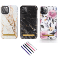 Miniatyrbillede 1 af 4: iPhone 11 Pro - Beskyttelse af etui Blomster / Marmor Vit
