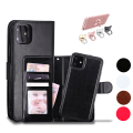 Pikkukuva 1 / 9: iPhone 12 - PU nahkainen lompakkokotelo Vit