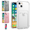 Miniatyrbillede 1 af 10: iPhone 13 - Kortbeskyttelsesetui Transparent Grå
