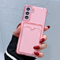 Miniatyrbillede 3 af 9: Samsung Galaxy A14 5G - Kortholder Beskyttelse Transparent Vit