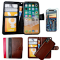 Miniatyrbillede 1 af 6: Komfort og beskyttelse iPhone Xs Max - Læder etui! Rosa