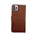 Miniatyrbillede 4 af 10: iPhone 11 Pro - PU Læder Pung Etui Brun