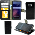 Pikkukuva 2 / 6: Samsung Galaxy S8 - PU Nahkainen Lompakkokotelo/Lompakko Vit