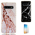 Pikkukuva 1 / 7: Suojaa Samsung S10+ -puhelimesi marmorikuorella Svart