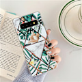 Miniatyrbillede 3 af 4: Samsung Galaxy S10 - Geometrisk Blomster Etui Svart