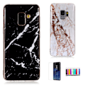 Miniatyrbillede 1 af 7: Beskyt din Galaxy S9 med Marmor-cover! Svart