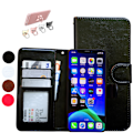 Miniatyrbillede 1 af 10: iPhone 12 Pro Max - PU Læder Pung Etui Svart