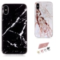 Pikkukuva 1 / 5: Suojaa iPhone X/Xs -puhelimellasi marmorikuorella! Vit