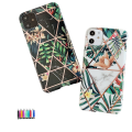 Miniatyrbillede 1 af 4: iPhone 11 - Geometrisk Blomster Etui Vit