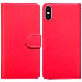 Pikkukuva 8 / 10: iPhone X/Xs - Nahkakotelo / Lompakko Rosa