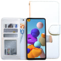 Pikkukuva 5 / 9: Suojaa Galaxy A21s - Nahkakotelot! Rosa