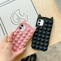 Miniatyrbillede 2 af 6: iPhone 11 - Etui Beskyttelse Pop It Fidget Svart