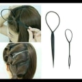 Miniatyrbillede 4 af 10: 2 stk. Topsy Tail Tool Hår Fletning Hestehale Maker Styling Tool