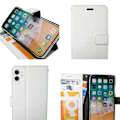 Miniatyrbillede 4 af 6: iPhone 11 - PU Læder Pung Etui Svart