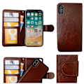 Miniatyrbillede 3 af 5: Beskyt din iPhone Xs Max - Læder etui! Brun