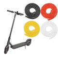 Miniatyrbild 3 av 8: Spiraltråd Kabel Skydd till Xiaomi Elektrisk Scooter Röd