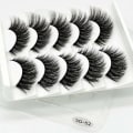 Pikkukuva 4 / 4: Irtoripset 5 para - 3D faux mink (G-52) G52 one size