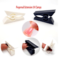 Pikkukuva 1 / 4: Fingernail Extension UV Clamps/ Nail Clip  Manicure Tools set 10 pcs black one size
