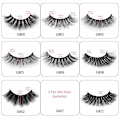 Pikkukuva 3 / 5: Irtoripset 5 para - 3D faux mink (G-802) G802 one size