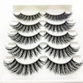 Pikkukuva 3 / 4: Irtoripset 5 para - 3D faux mink (G-52) G52 one size