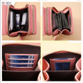 Miniatyrbillede 5 af 8: Crossbody skuldertaske til kvinder Mobiltelefon, kortholder pung Gray M