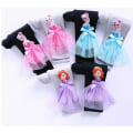 Miniatyrbild 1 av 3: Princess sommar 3D-byxor-Elsa-Belle-Rapunzel-Aurora Rapunzel black trouser 130 cm one size