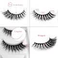 Pikkukuva 5 / 5: Irtoripset 5 para - 3D faux mink (G-806) G806 one size