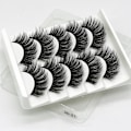Pikkukuva 2 / 3: Irtoripset 5 para - 3D faux mink (G-51) Black one size