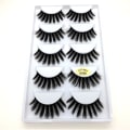 Pikkukuva 4 / 4: Irtoripset 5 para - 3D faux mink (G-800) Black one size
