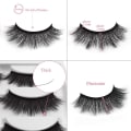 Pikkukuva 5 / 5: Irtoripset 5 para - 3D faux mink (G-802) G802 one size