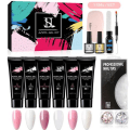 Pikkukuva 1 / 9: 15 kpl Akryyligeeli - Poly Builder Gel Kit UV-lampulla Set # 1 (15ML) one size