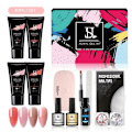 Miniatyrbillede 1 af 9: 15 stk Acryl Gel - Poly Builder Gel Kit med UV lampe Set # 2 (30ML) one size