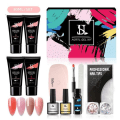 Pikkukuva 1 / 9: 15 kpl Akryyligeeli - Poly Builder Gel Kit UV-lampulla Set # 2 (30ML) one size