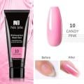 Miniatyrbillede 2 af 6: Polygel negle 15g Candy Pink 10 one size