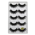 Pikkukuva 4 / 5: Irtoripset 5 para - 3D faux mink (G-802) G802 one size