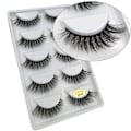 Pikkukuva 2 / 5: Irtoripset 5 para - 3D faux mink (G-806) G806 one size