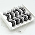 Pikkukuva 5 / 5: Irtoripset 5 para - 3D faux mink (G-48) G48 one size