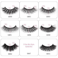 Pikkukuva 3 / 5: Irtoripset 5 para - 3D faux mink (G-807) G807 one size