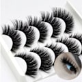 Pikkukuva 2 / 4: Irtoripset 5 para - 3D faux mink (G-52) G52 one size