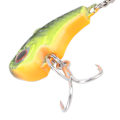 Miniatyrbild 3 av 8: Spinnarblad Tail Fiske Drag, Rostfritt Stål Pålitligt Material Kompakt Kropp, Realistisk Design För Sötvatten Saltvatten Abborre, Långkastande