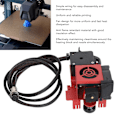 Miniatyrbild 7 av 8: 3D-skrivar Direkt Driven Extruder Kit Aluminium Mässing Snabb Värmeavledning Extruder Uppgraderingskit för PYRAMID