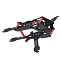 Miniatyrbild 4 av 8: CNC Kolfiberdrönarram, Högkvalitativ Quadcopter-struktur för FPV-racing, Lättviktsdesign Säkerställer Hållbarhet Och Estetiskt Tilltalande I